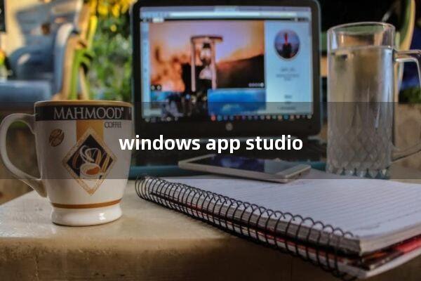 windows app studio